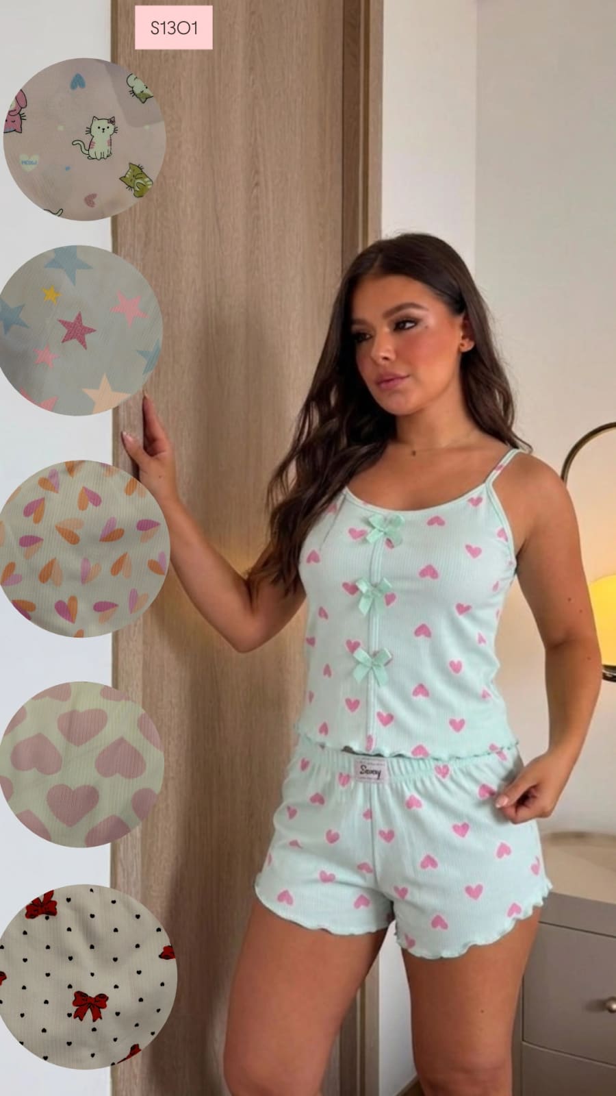 Pijama Short SHORT-032 — Sueños de Luna