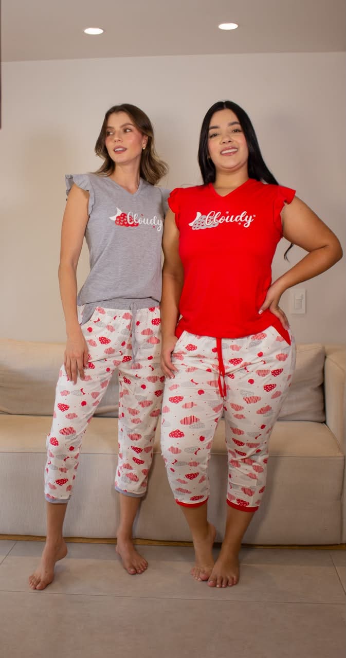 Pijama Pijama Capri CAPRI-012 — Sueños de Luna