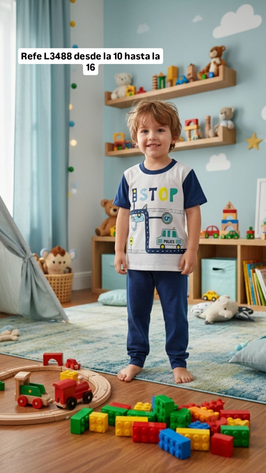 Pijama Niña y Niño NINAYN-002 — Sueños de Luna