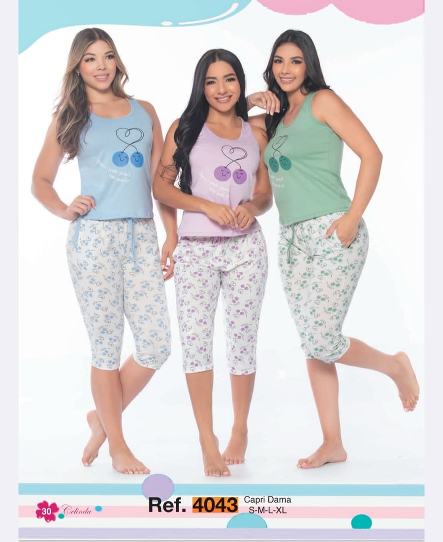 Pijamas Pijama Capri — Sueños de Luna