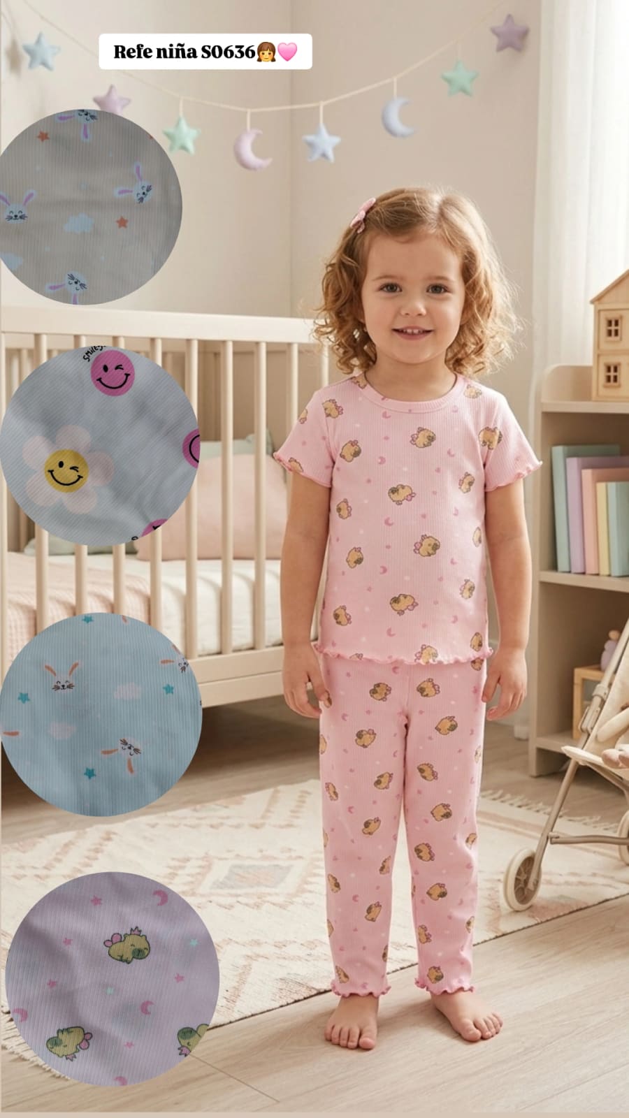 Pijama Niña y Niño NINAYN-009 — Sueños de Luna