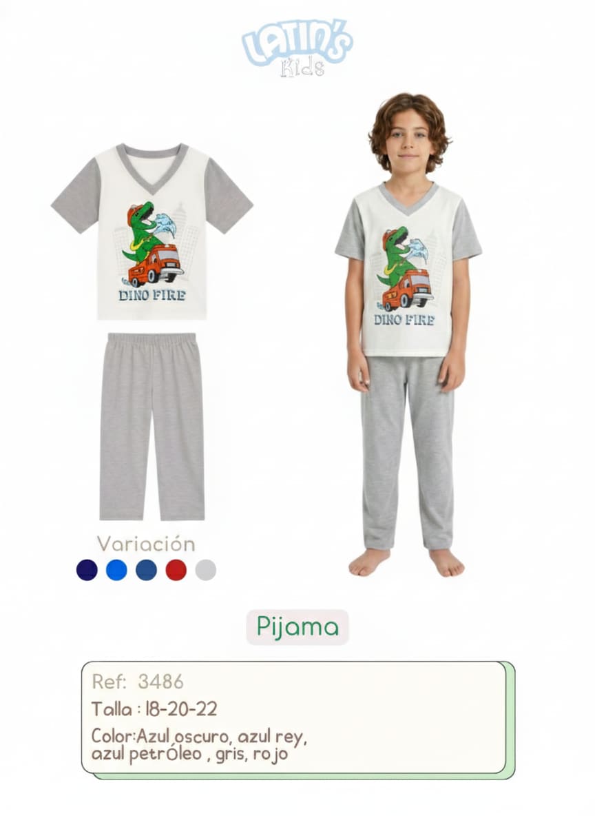 Pijama Niña y Niño NINAYN-017 — Sueños de Luna
