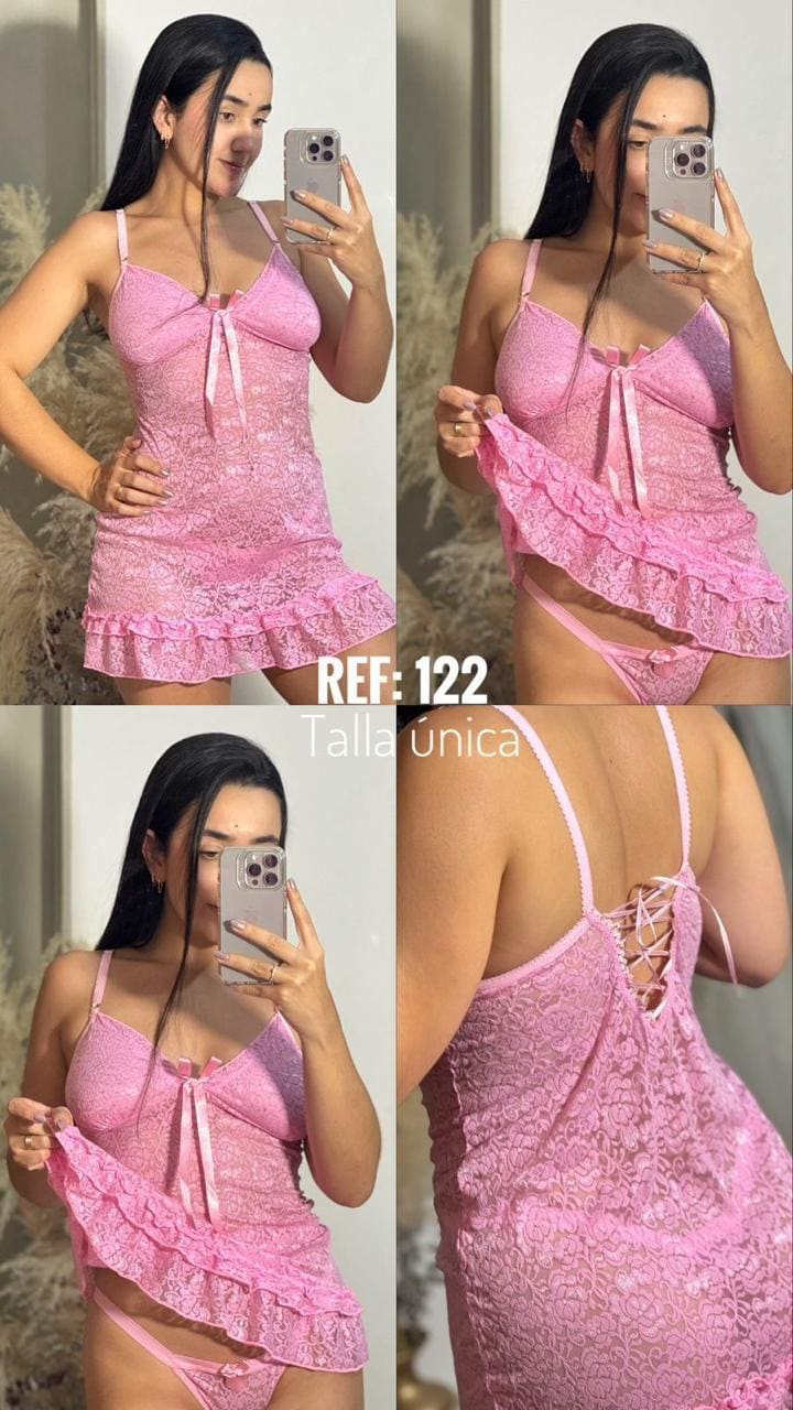 Pijama Babydolls BABYDO-003 — Sueños de Luna