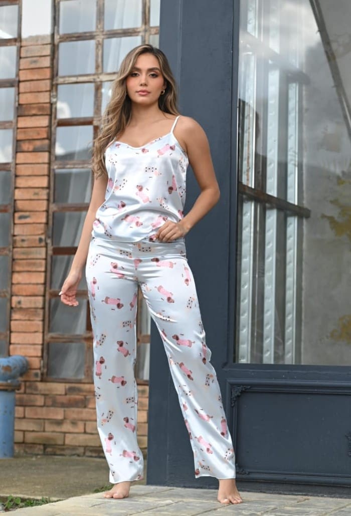Pijama Pijama Pantalón PANTAL-081 — Sueños de Luna