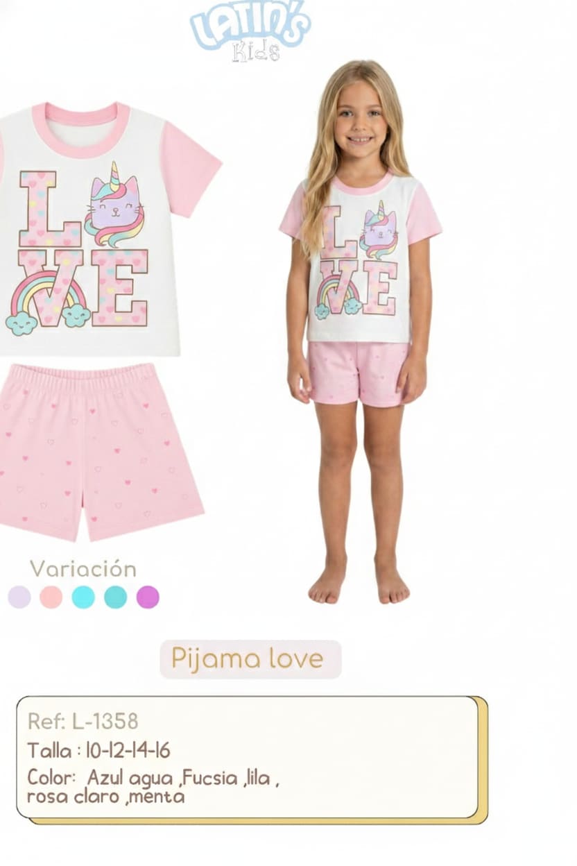 Pijama Niña y Niño NINAYN-012 — Sueños de Luna