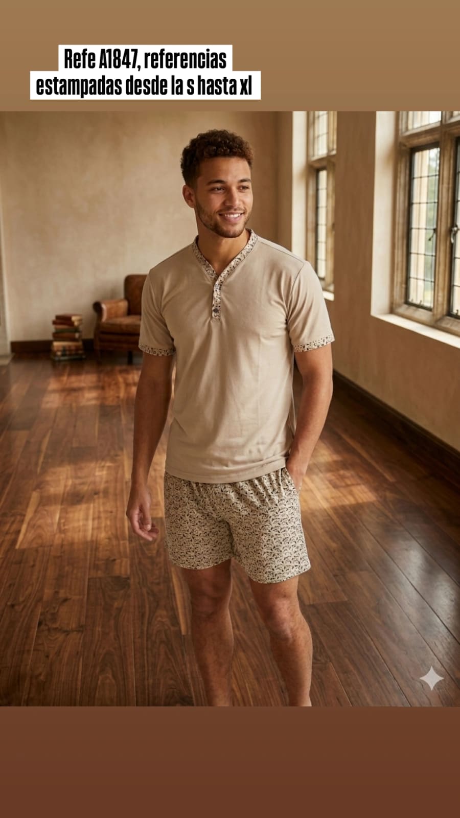 Pijama Hombre HOMBRE-003 — Sueños de Luna