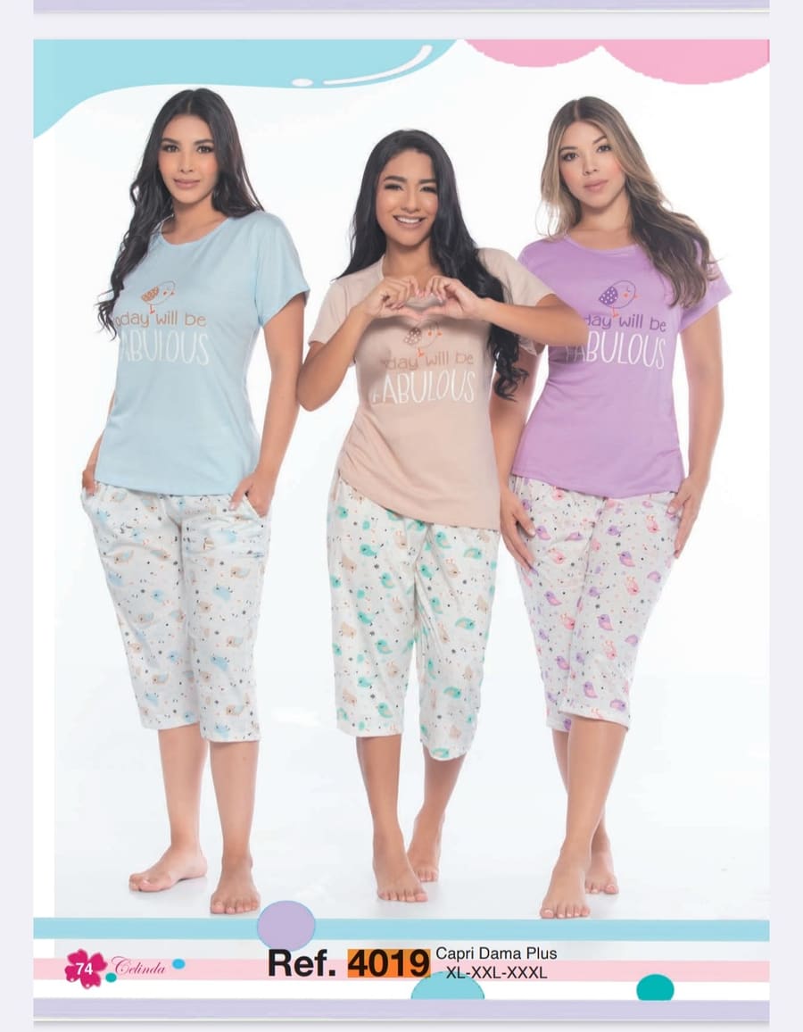 Pijama Pijama Capri CAPRI-003 — Sueños de Luna