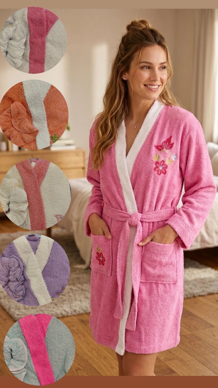 Pijama Salida de Baño SALIDA-007 — Sueños de Luna