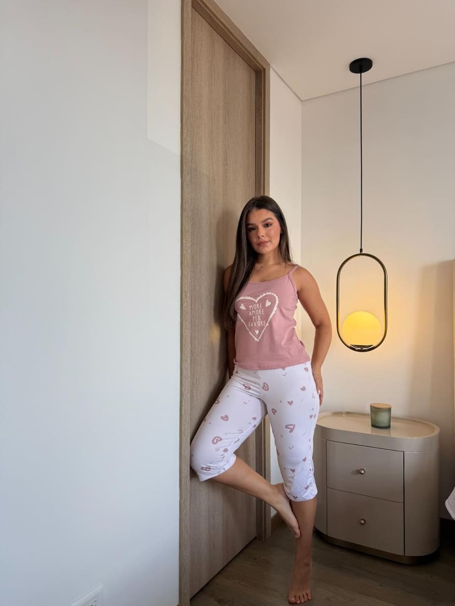 Pijama Pijama Capri CAPRI-021 — Sueños de Luna