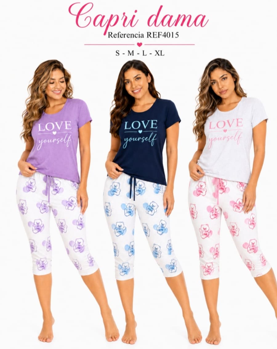 Pijama Pijama Capri CAPRI-045 — Sueños de Luna