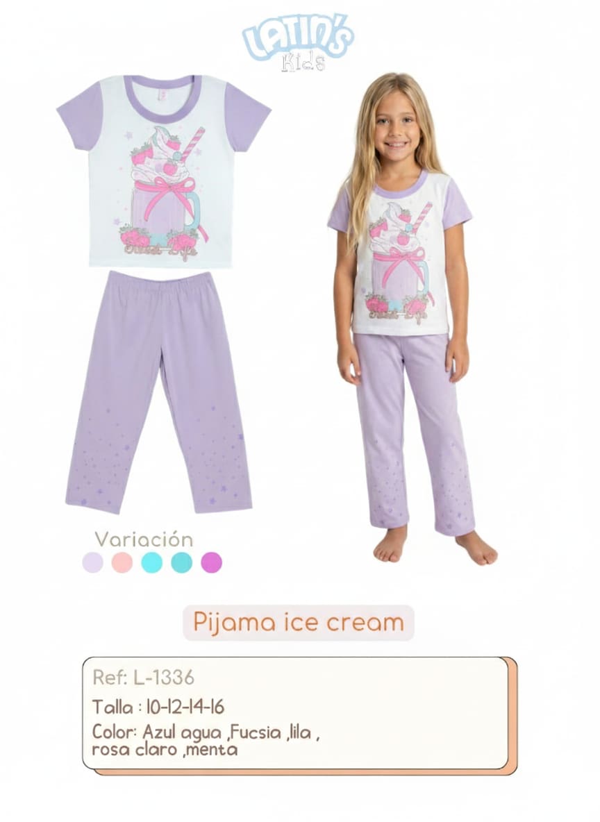 Pijama Niña y Niño NINAYN-019 — Sueños de Luna