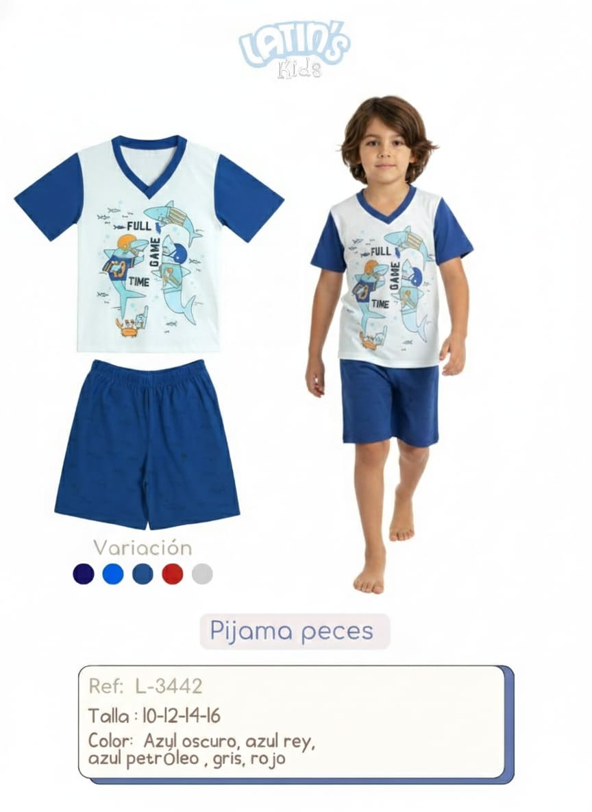 Pijama Niña y Niño NINAYN-018 — Sueños de Luna