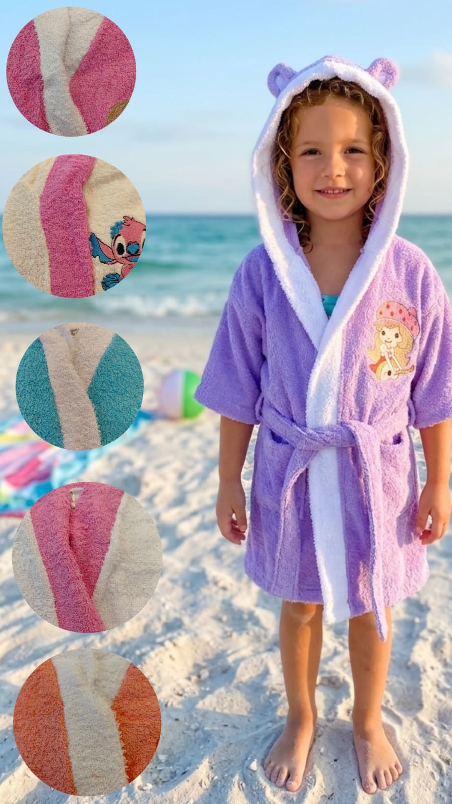 Pijama Salida de Baño SALIDA-004 — Sueños de Luna