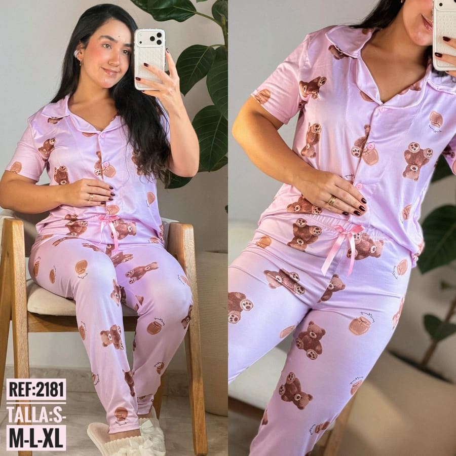 Pijama Pijama Pantalón PANTAL-008 — Sueños de Luna