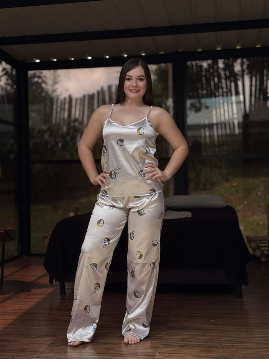 Pijama Pijama Pantalón PANTAL-100 — Sueños de Luna