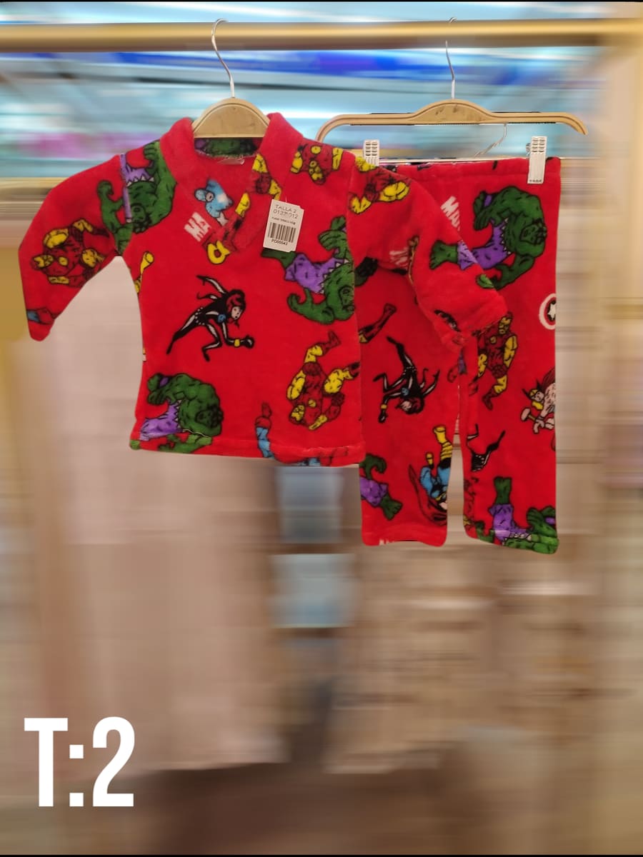 Pijama Térmicas Niños TERMIC-013 — Sueños de Luna