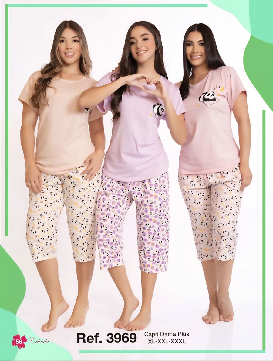 Pijama Pijama Capri CAPRI-043 — Sueños de Luna