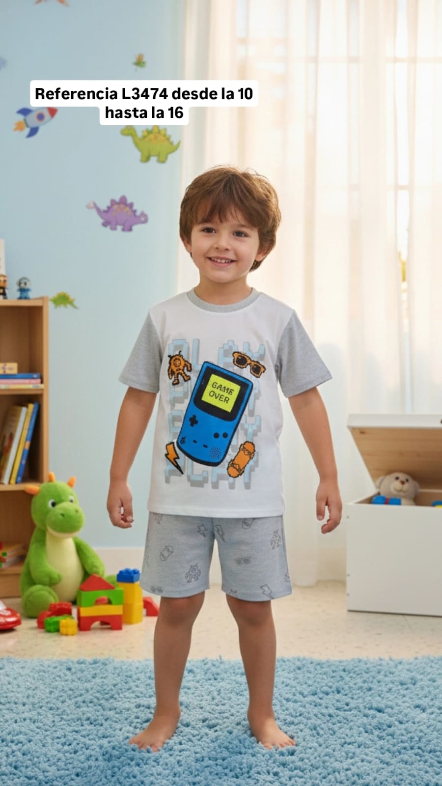 Pijama Niña y Niño NINAYN-028 — Sueños de Luna
