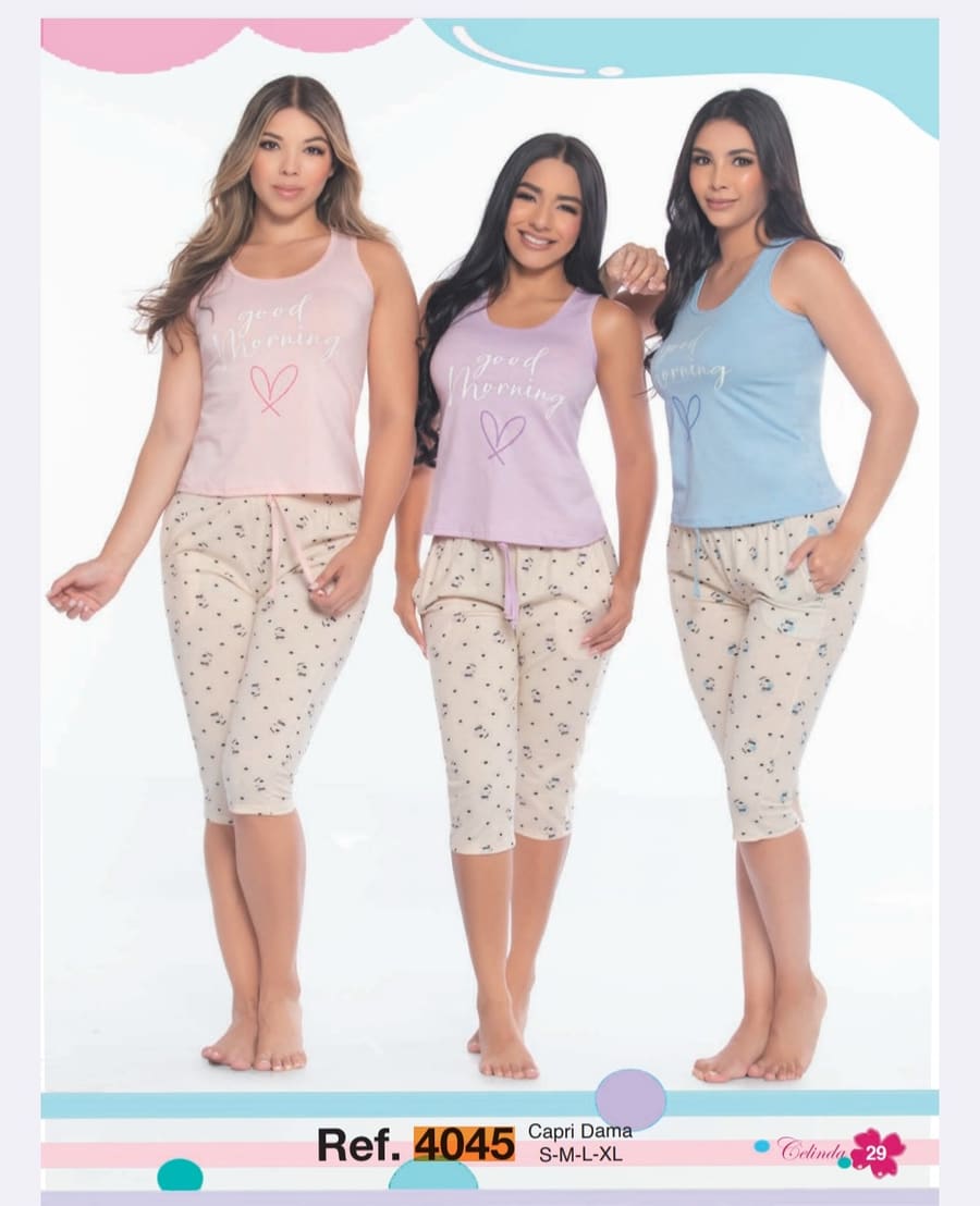 Pijama Pijama Capri CAPRI-006 — Sueños de Luna
