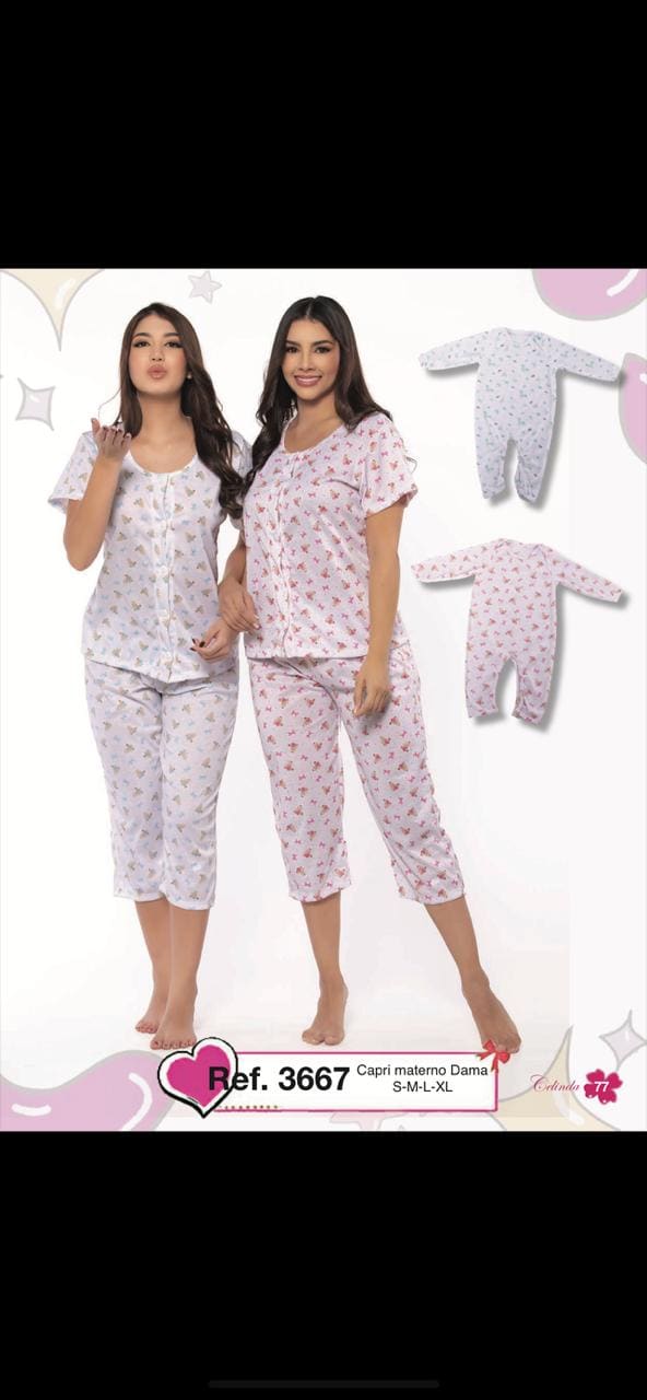 Pijamas Materna — Sueños de Luna