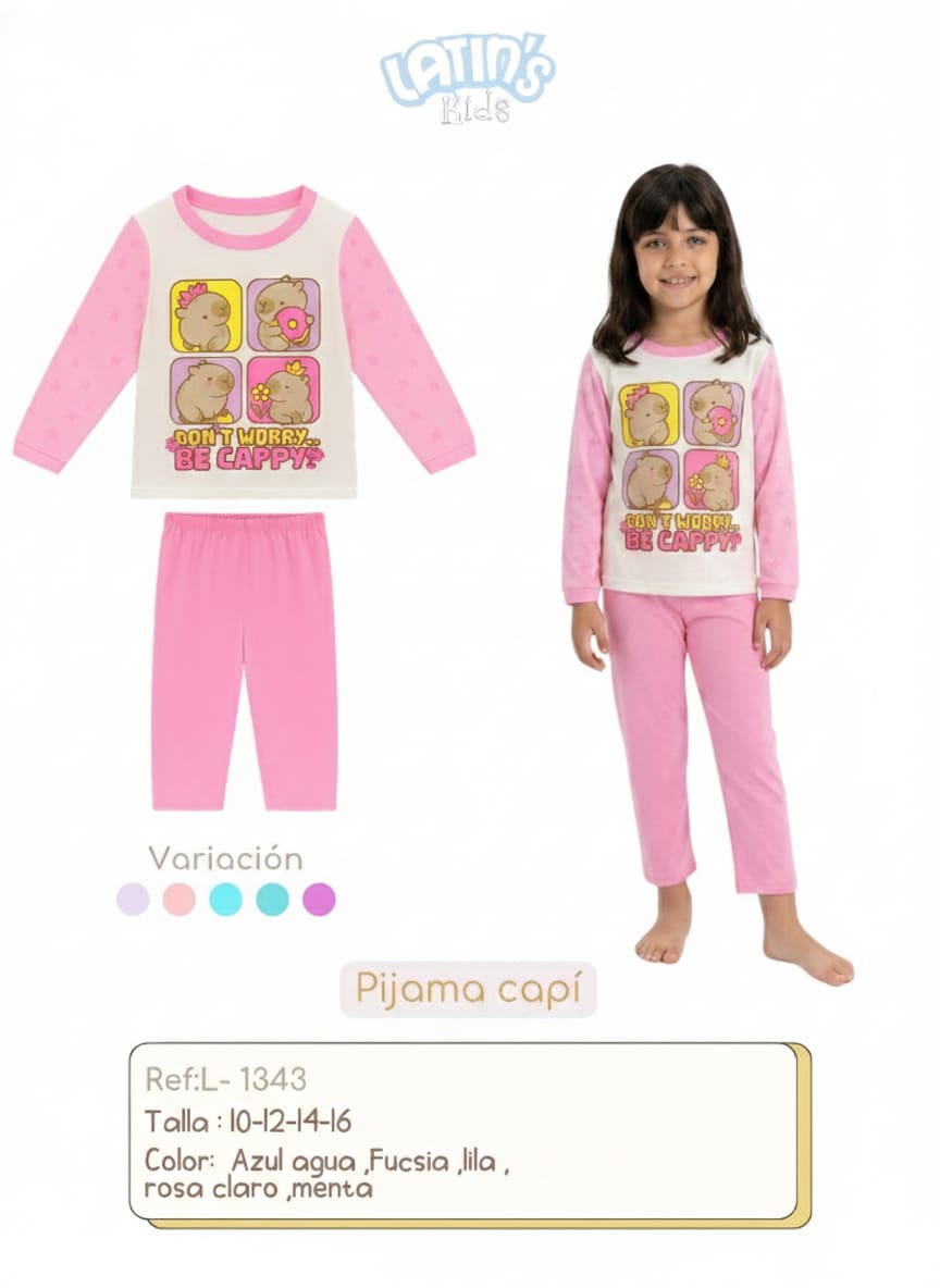 Pijama Niña y Niño NINAYN-015 — Sueños de Luna