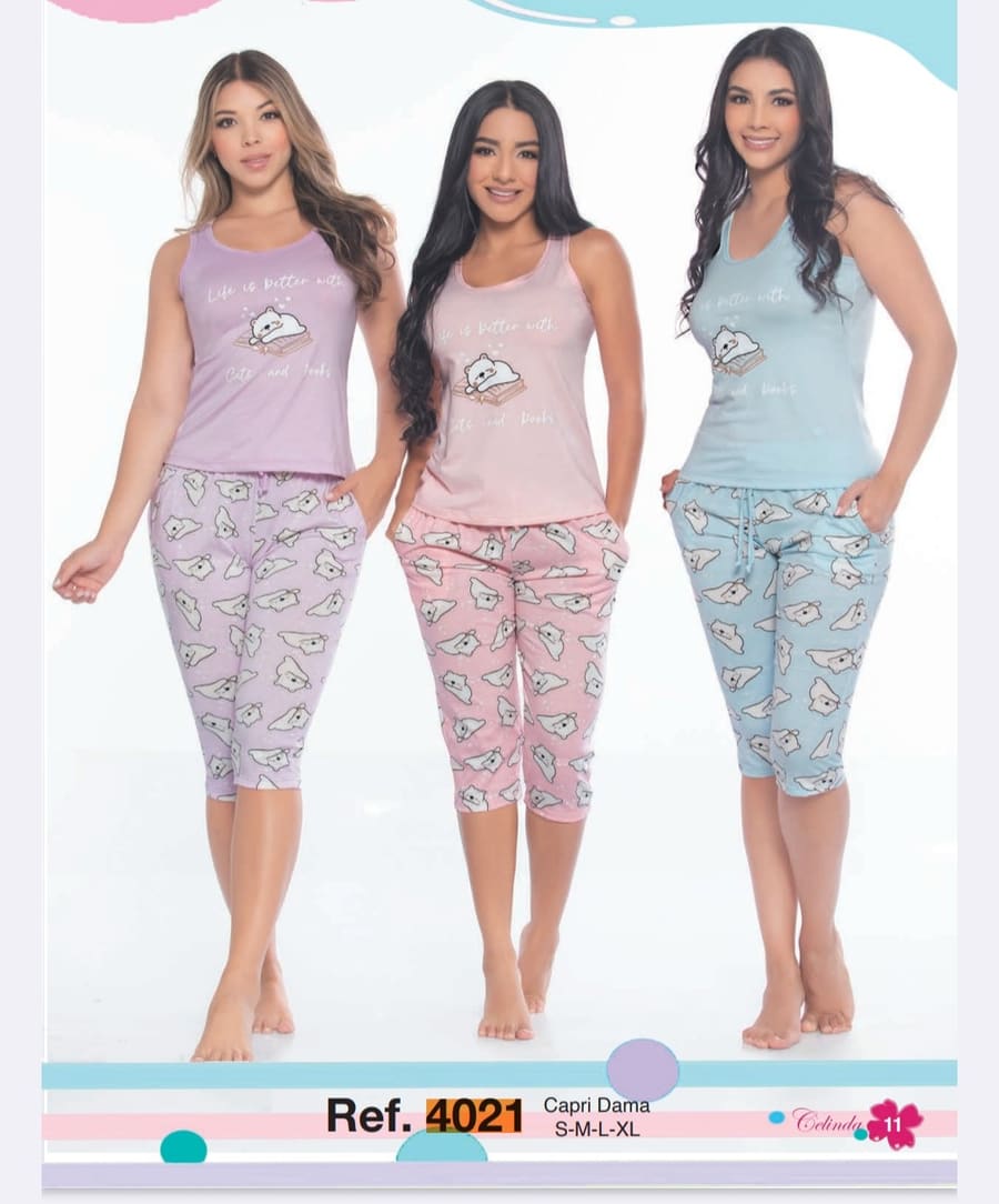 Pijama Pijama Capri CAPRI-004 — Sueños de Luna