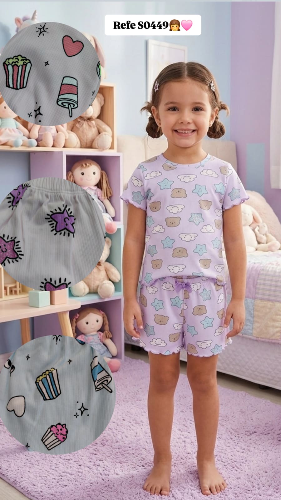 Pijama Niña y Niño NINAYN-008 — Sueños de Luna
