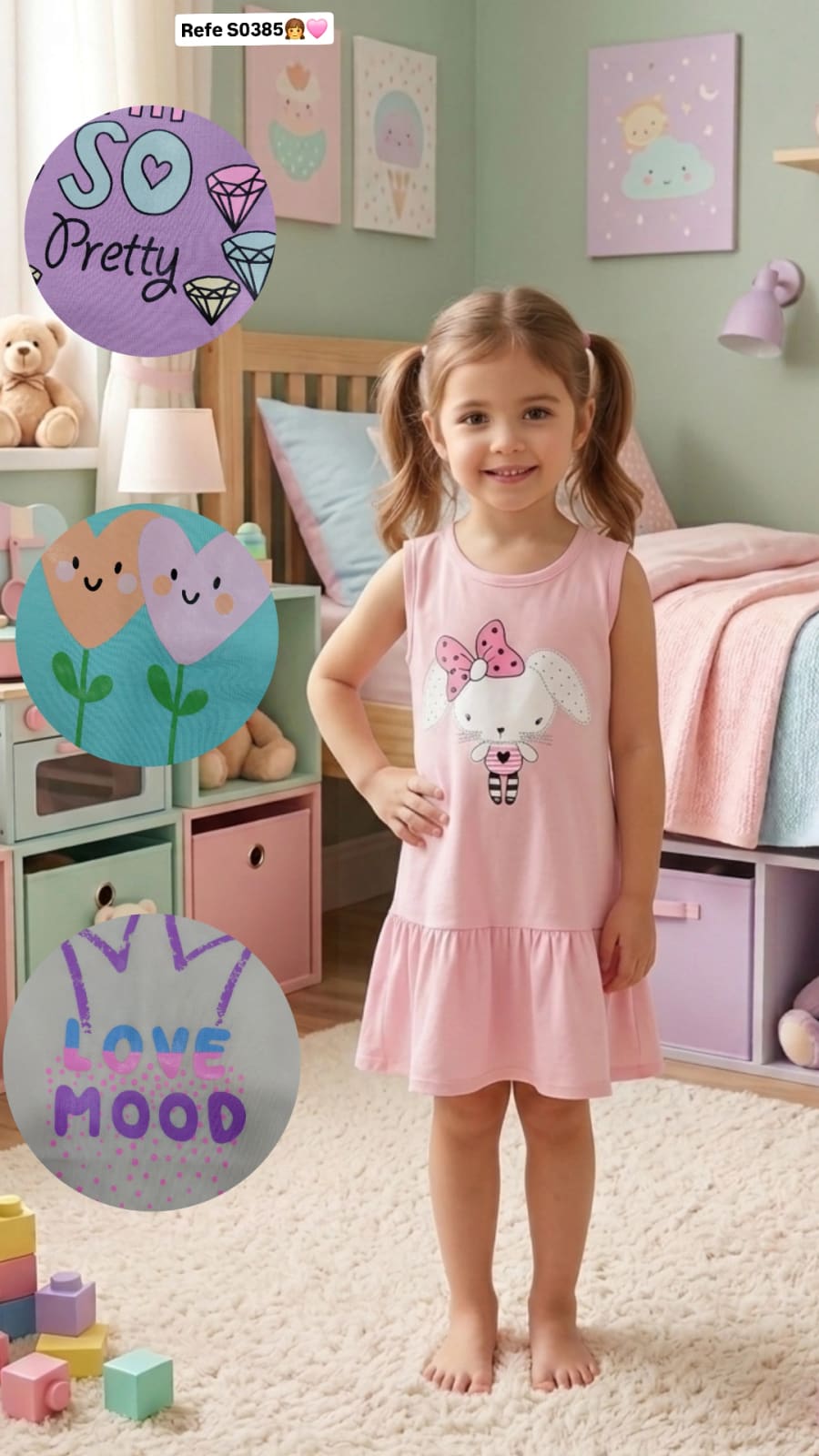 Pijama Niña y Niño NINAYN-006 — Sueños de Luna