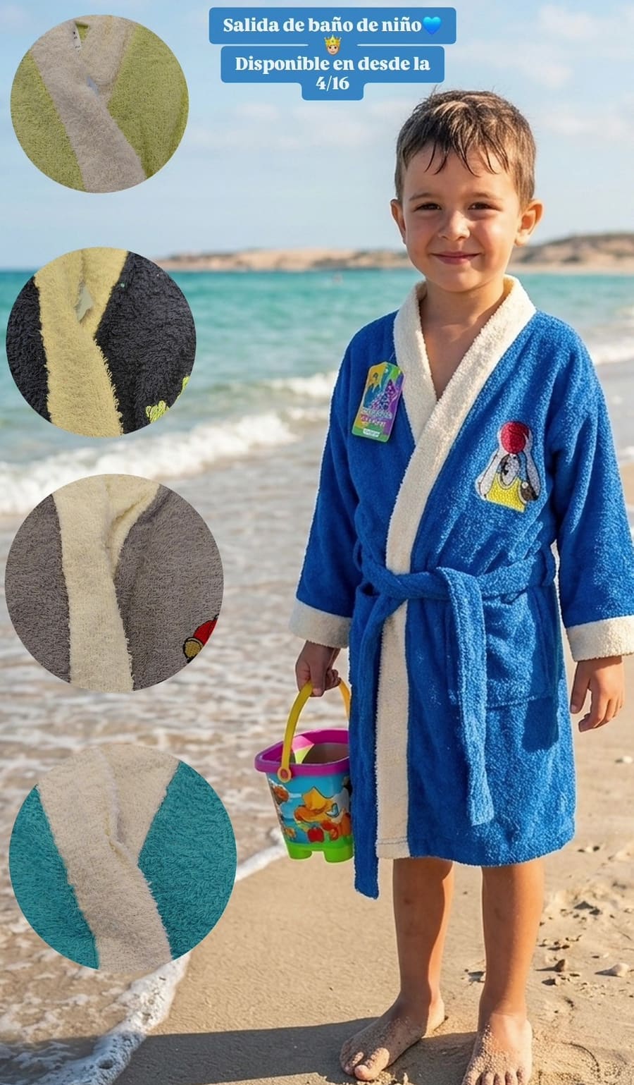 Pijama Salida de Baño SALIDA-003 — Sueños de Luna