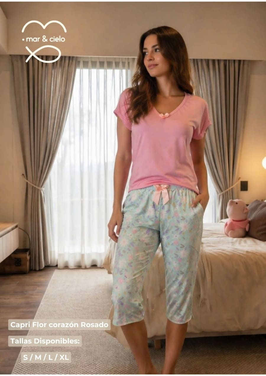 Pijama Pijama Capri CAPRI-054 — Sueños de Luna