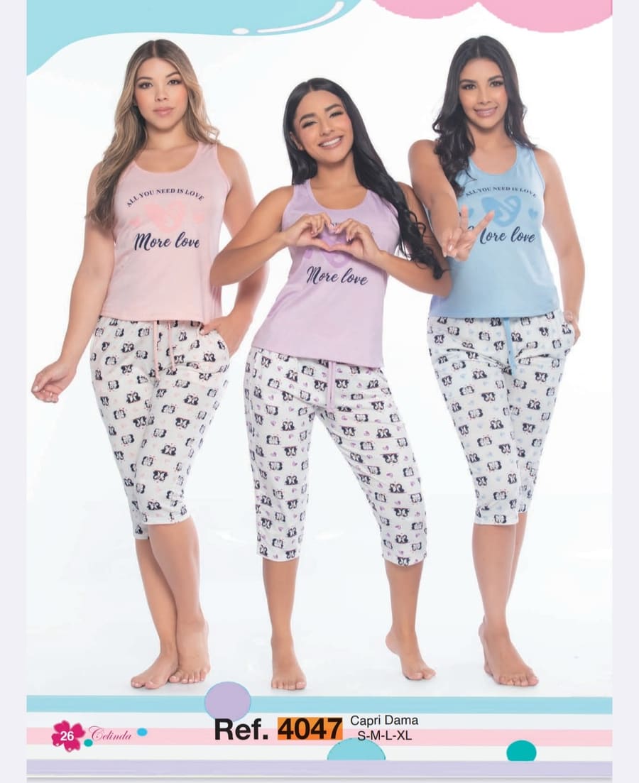 Pijama Pijama Capri CAPRI-002 — Sueños de Luna