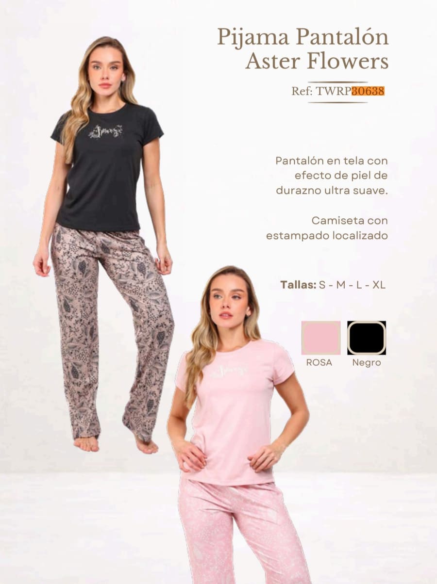 Pijama Pijama Pantalón PANTAL-093 — Sueños de Luna