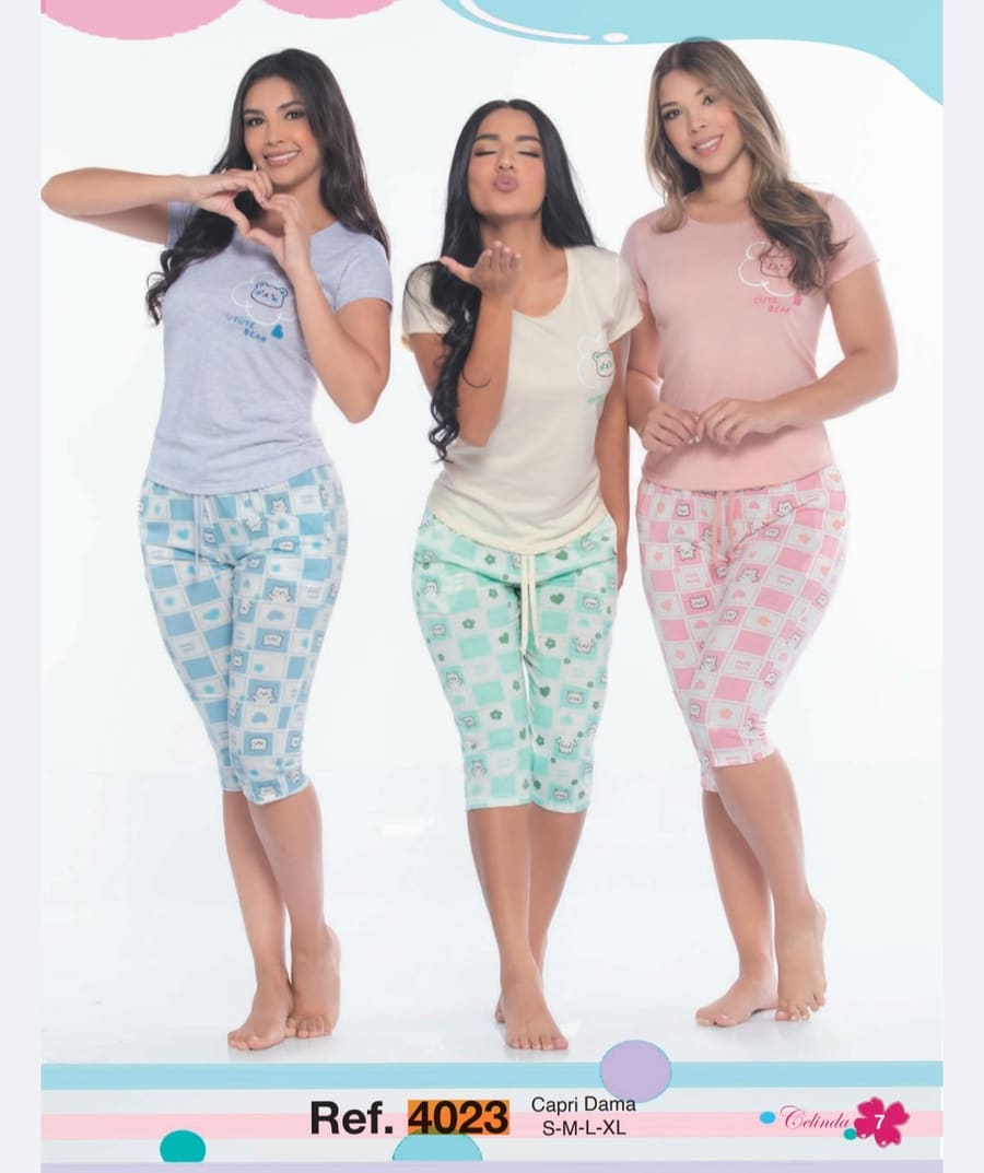 Pijama Pijama Capri CAPRI-007 — Sueños de Luna